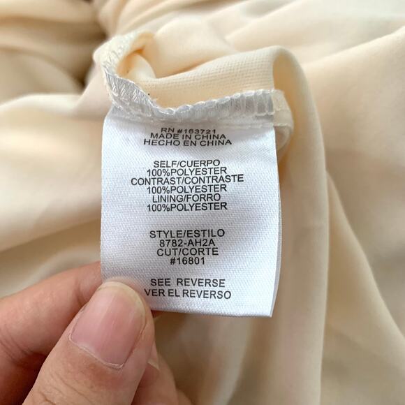 NEW City Studio Floral Dot Corset Maxi Gown in Light Yellow - Picture 11 of 12